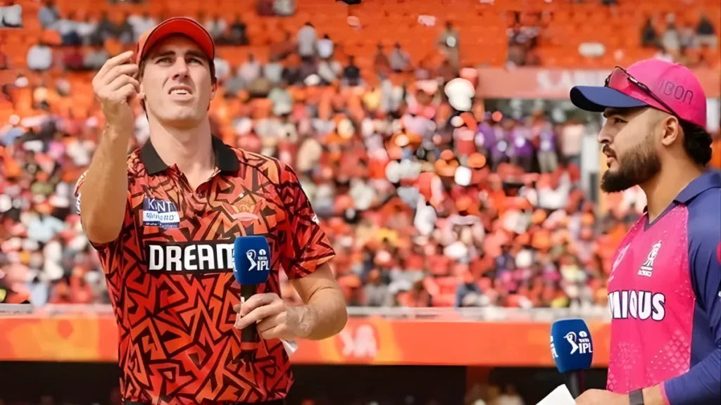 Sunrisers Hyderabad vs Rajasthan Royals timeline