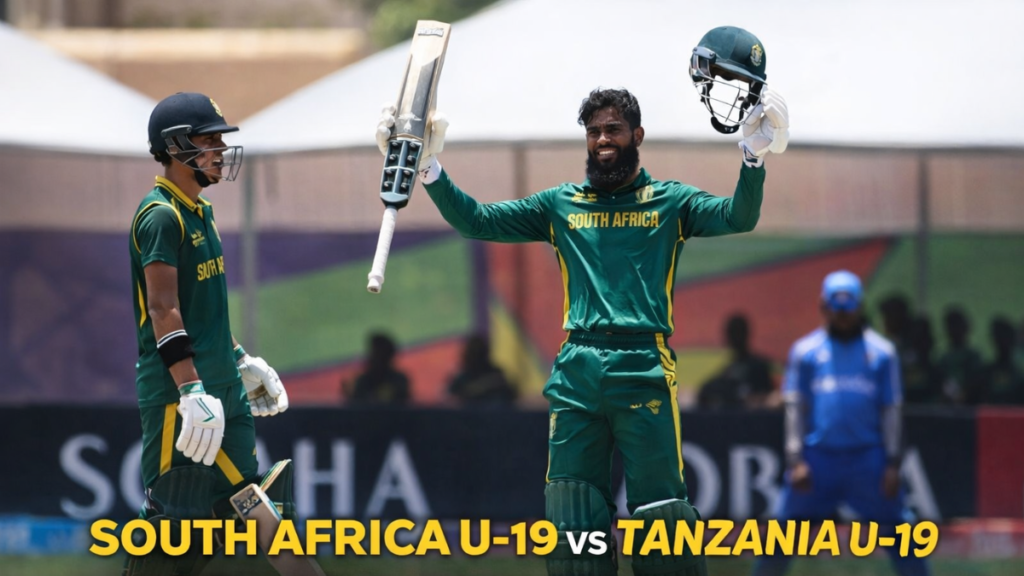 South Africa U-19 vs Tanzania U-19