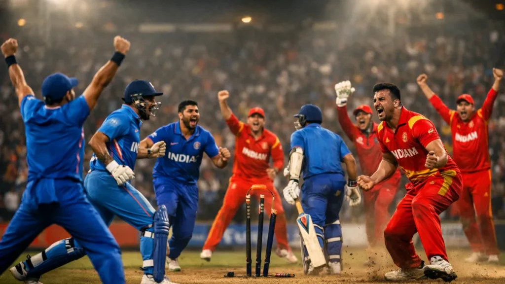 Zimbabwe National Cricket Team vs India National Cricket Team Timeline