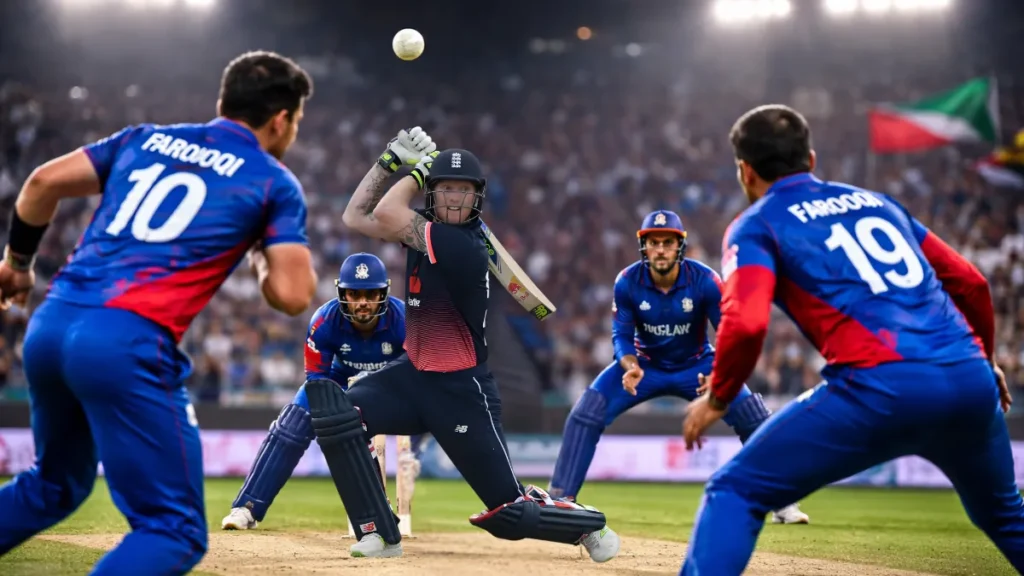 afghanistan national cricket team vs england cricket team timeline