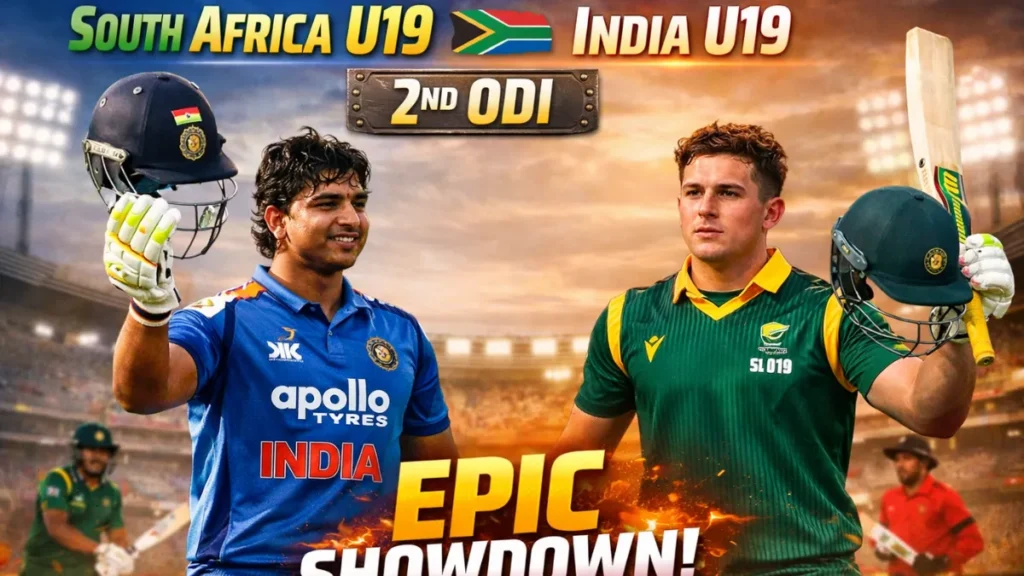South Africa U19 vs India U19 – 2nd ODI