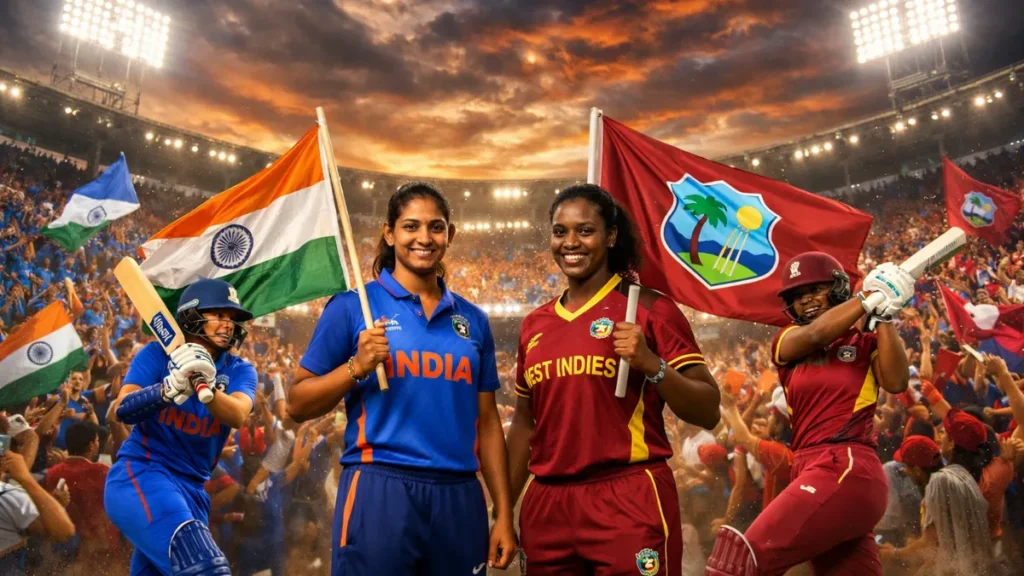 India Women vs West Indies Women Timeline