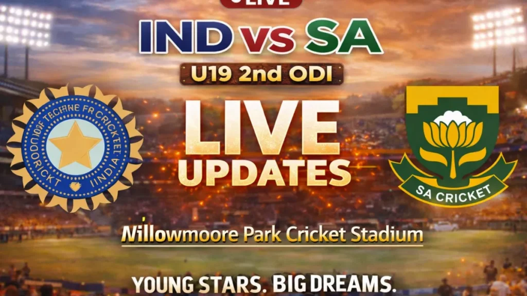 South Africa U19 vs India U19 – 2nd ODI