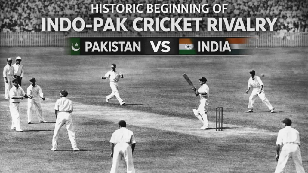 Pakistan National Cricket Team vs India National Cricket Team timeline