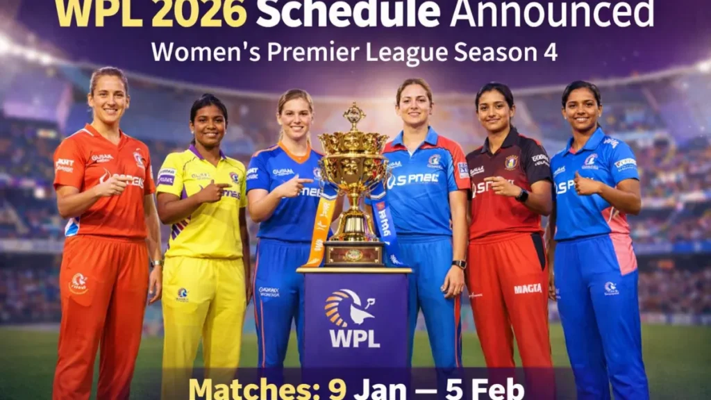 WPL 2026 Schedule