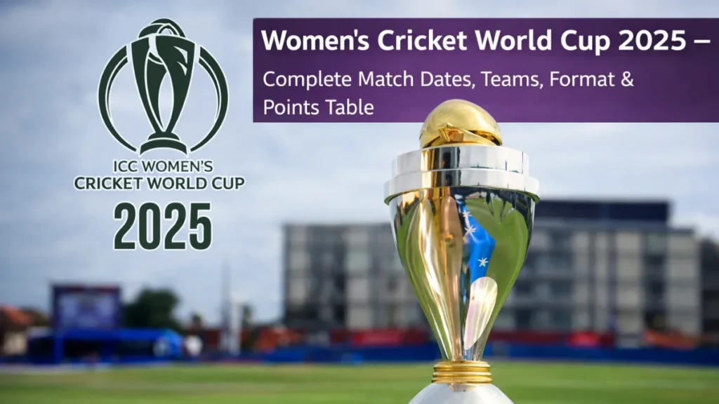 Women’s cricket world cup schedule
